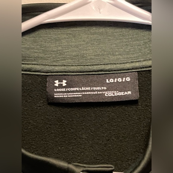 - Under Armour 2018 Smooth Outer 1/4 Zip Pullover Size LG - Picture 4 of 8